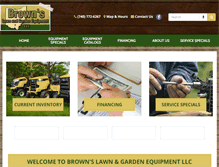 Tablet Screenshot of blgequipment.com